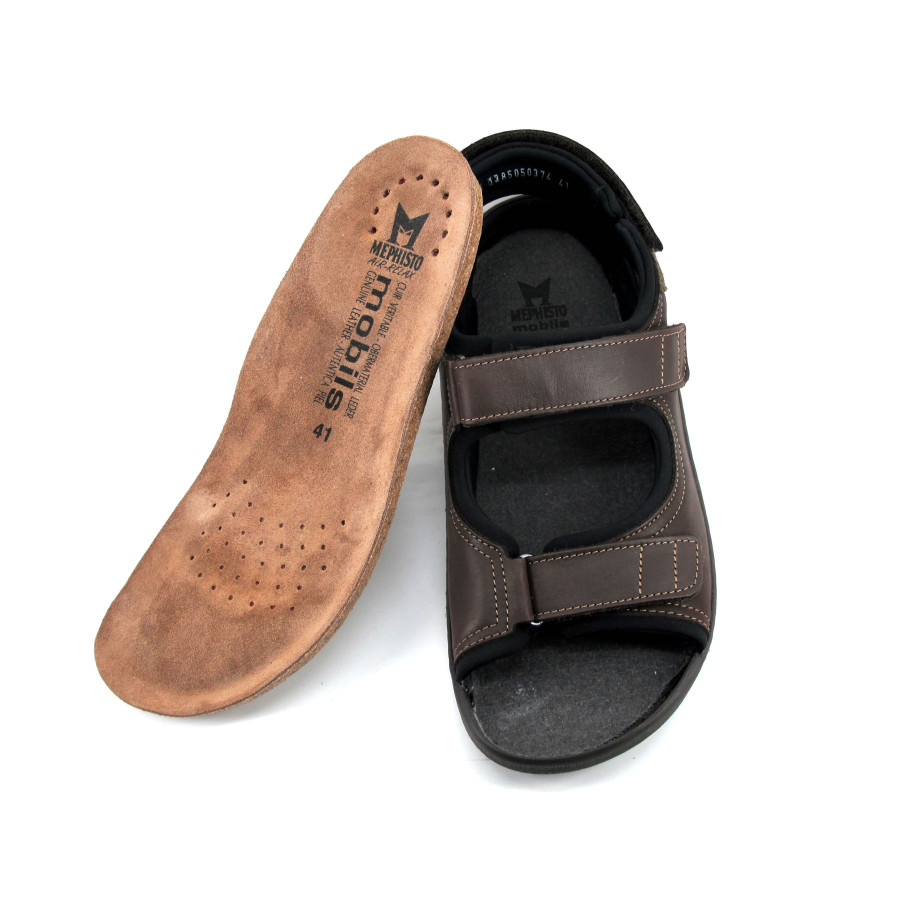 Sandalia Mobils de Mephisto Valden para hombre. Sandalia con plantilla extraible.