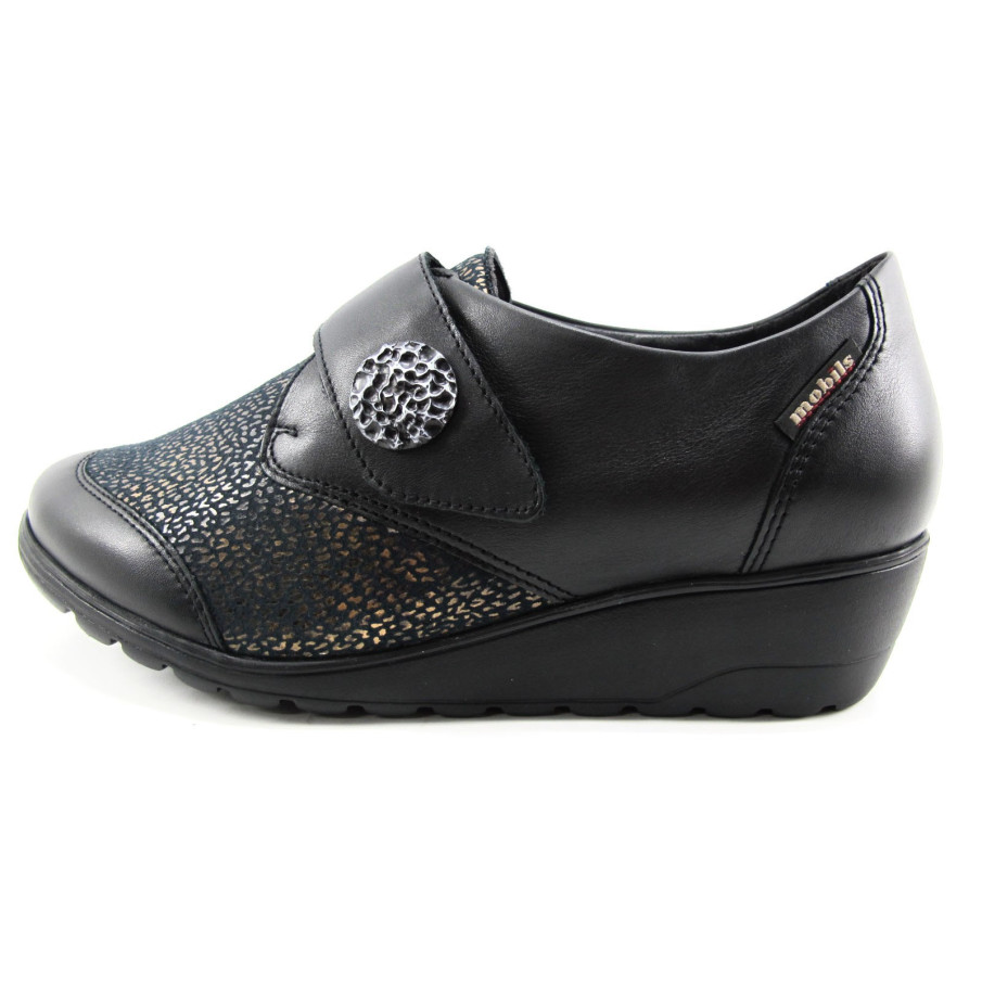 ZAPATO MEPHISTO MOBILS BRANDA NEGRO