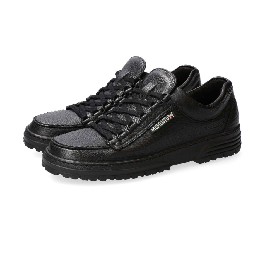 Zapato Mephisto Cruiser negro (Ancho especial)